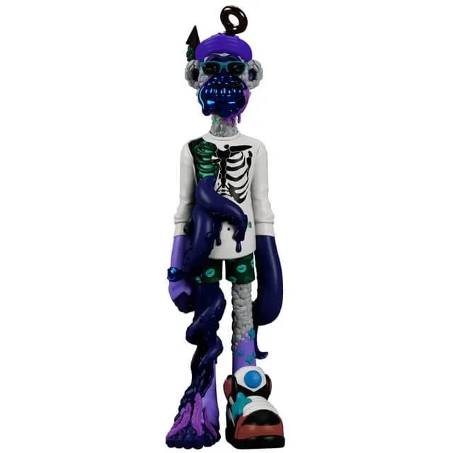 MAYC Melvin 2.0 blue/purple 13‑inch vinyl figure full body