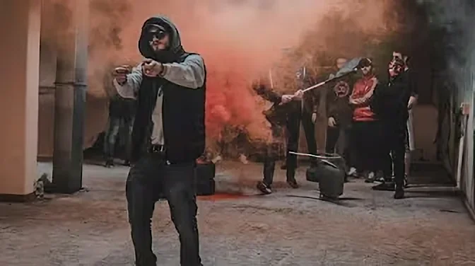 TKL 137 action shot from a music video