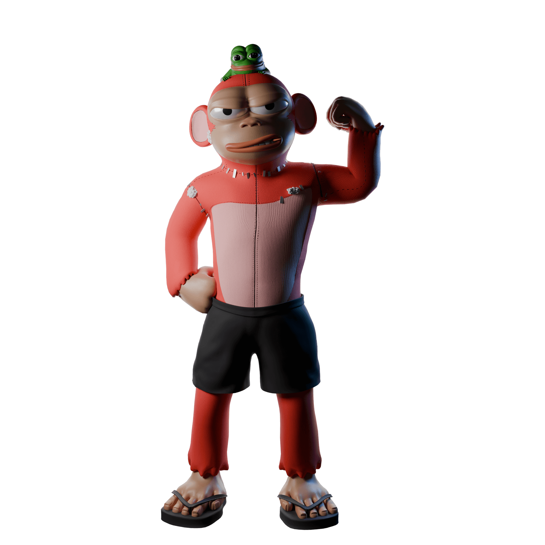 3D Expansion — character full-body