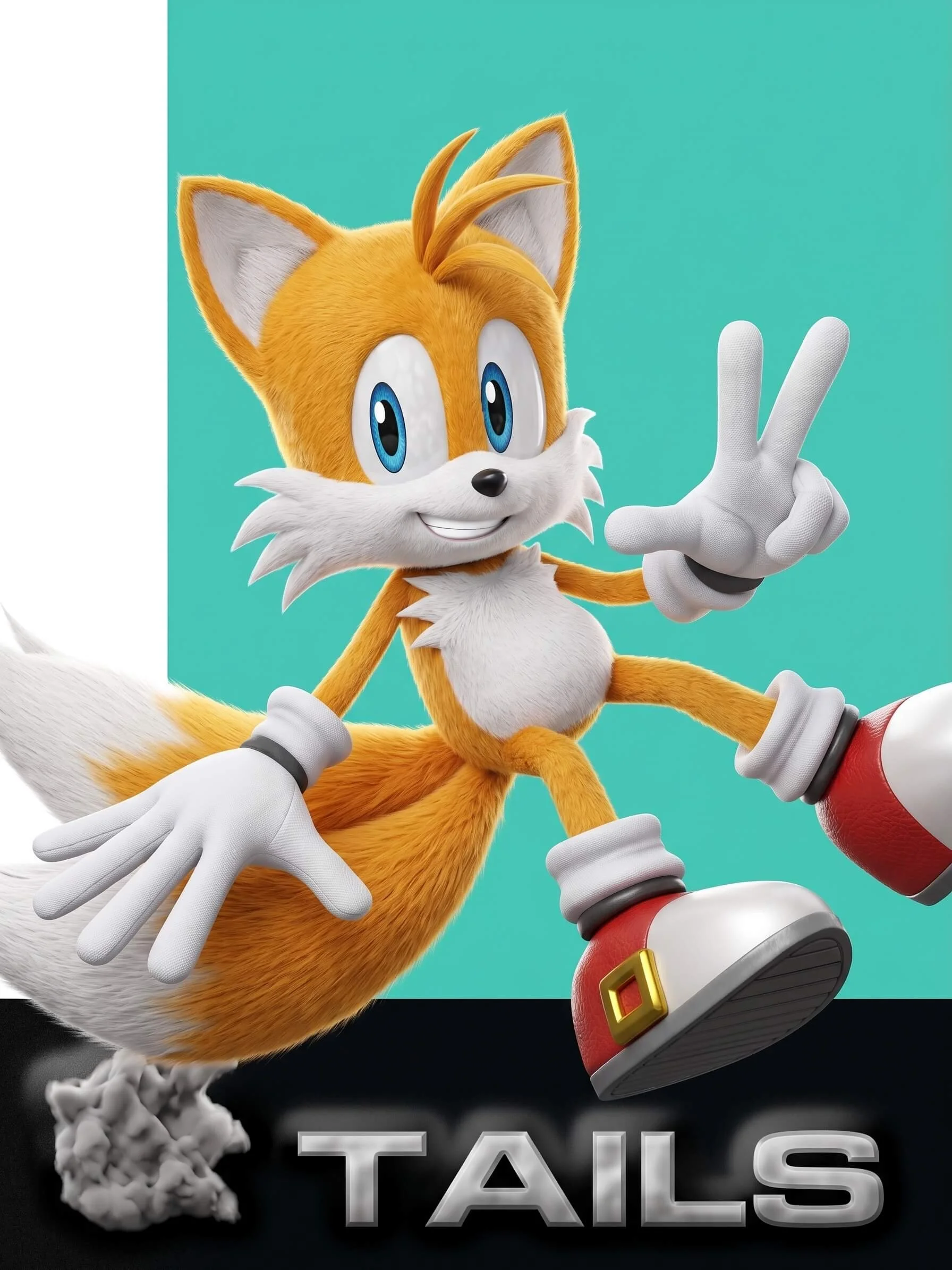 Tails in Super Smash Bros. Melee Akaneia