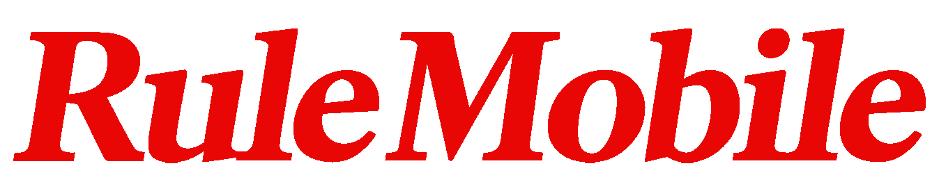 Rule Mobile red headline logo.