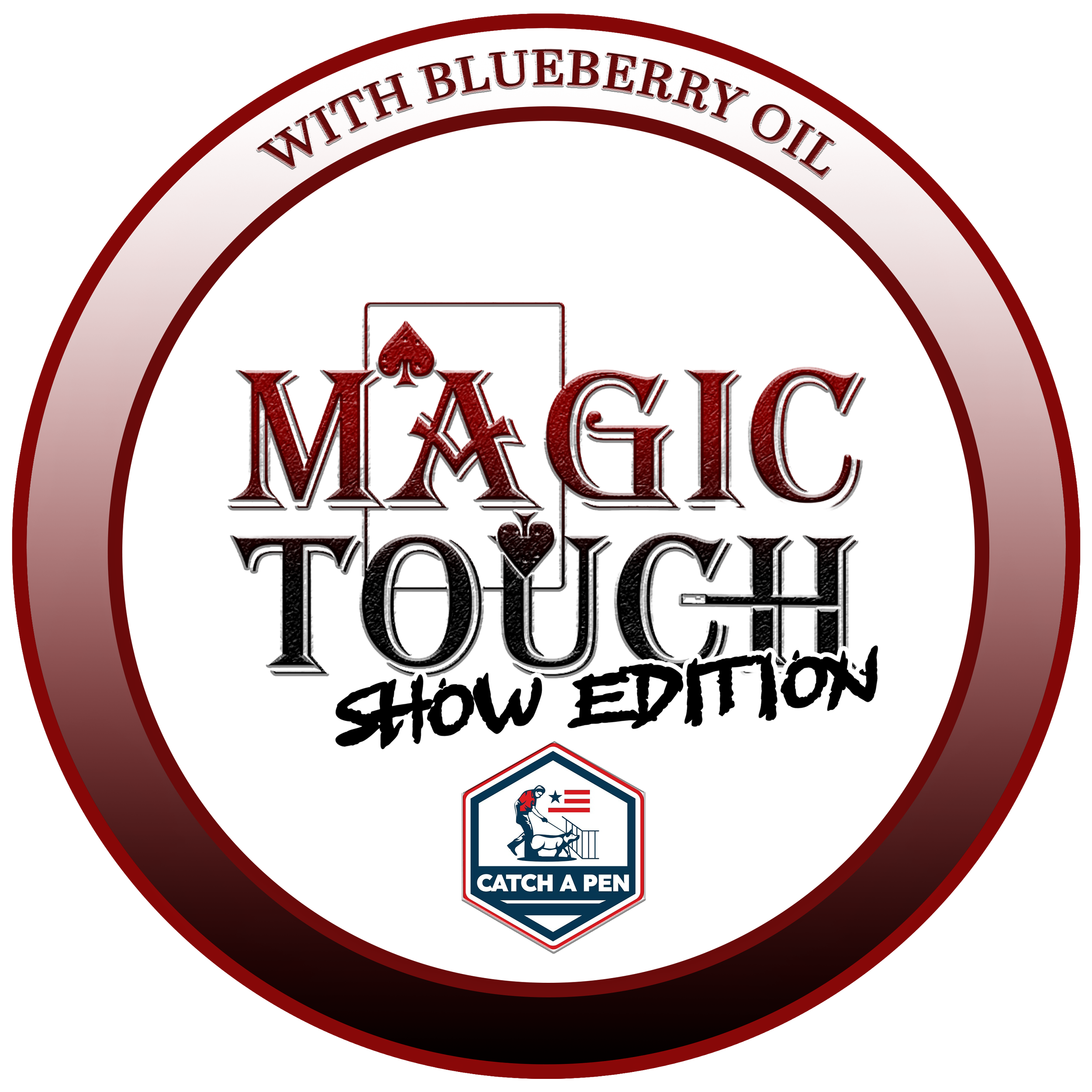 12 oz jar of Magic Touch Show Edition topical cream for horses