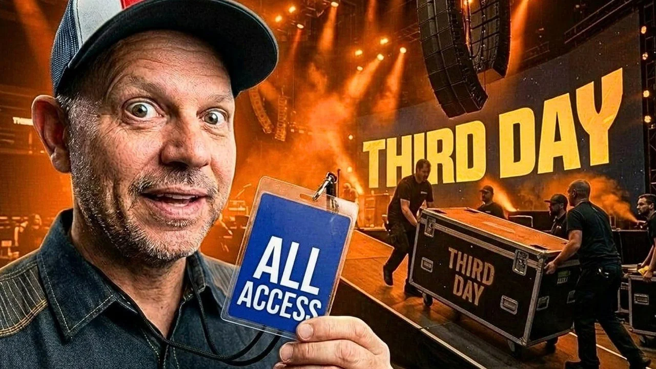 The Salty Christians: backstage with Tai Anderson of Third Day