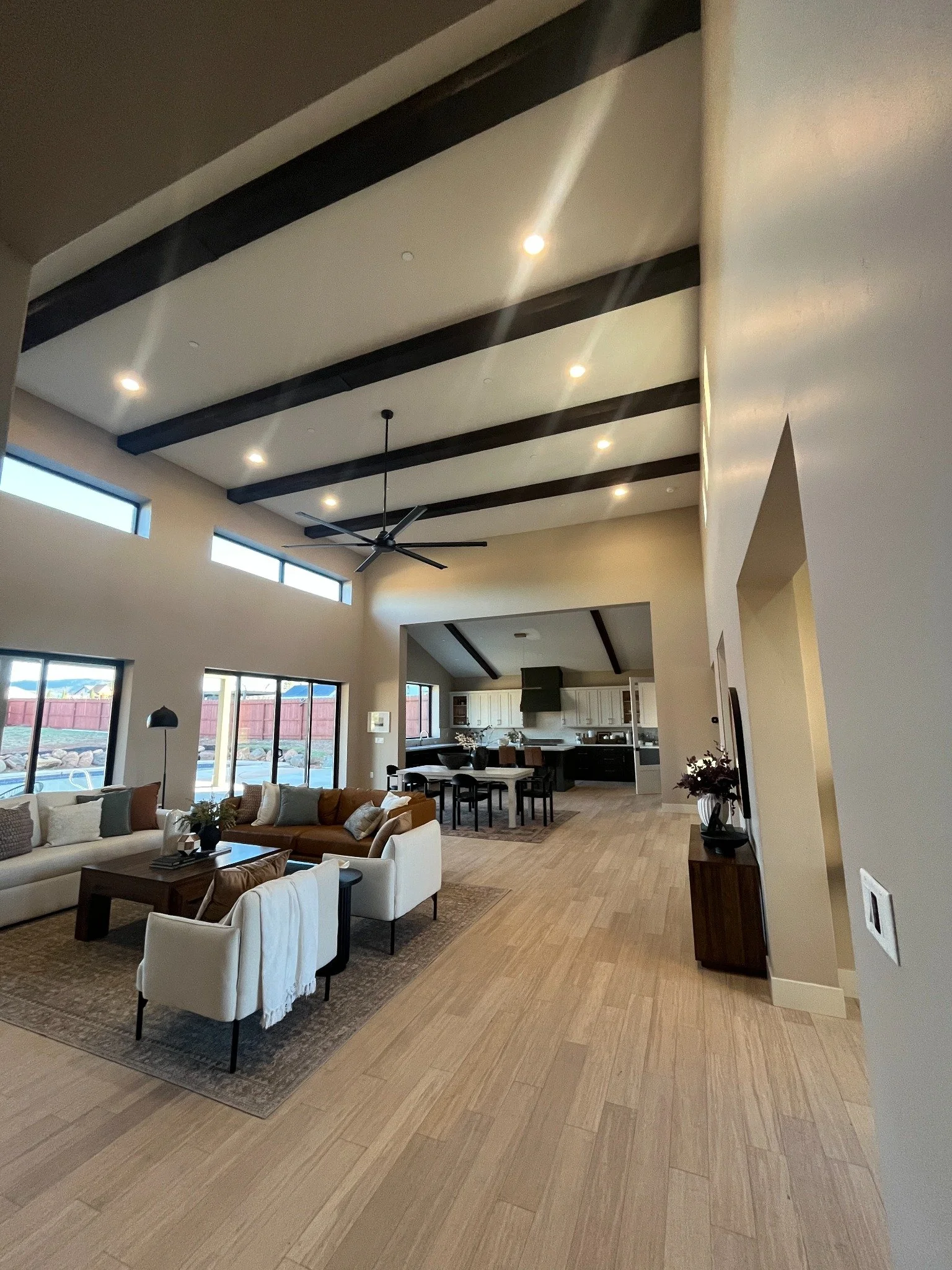Bess Electric new construction lighting and ceiling fan installation