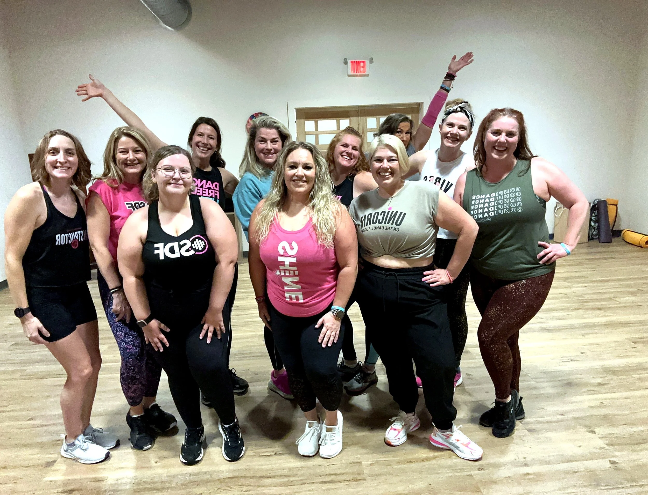 A welcoming group of BPDF members