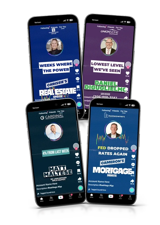 A collection of personalized Ekora video designs