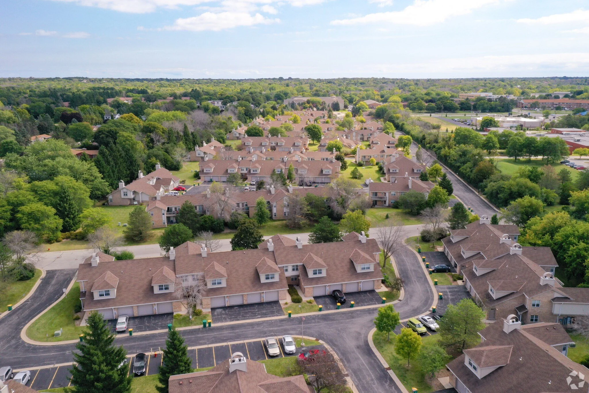 Villas at Foxwood aerial