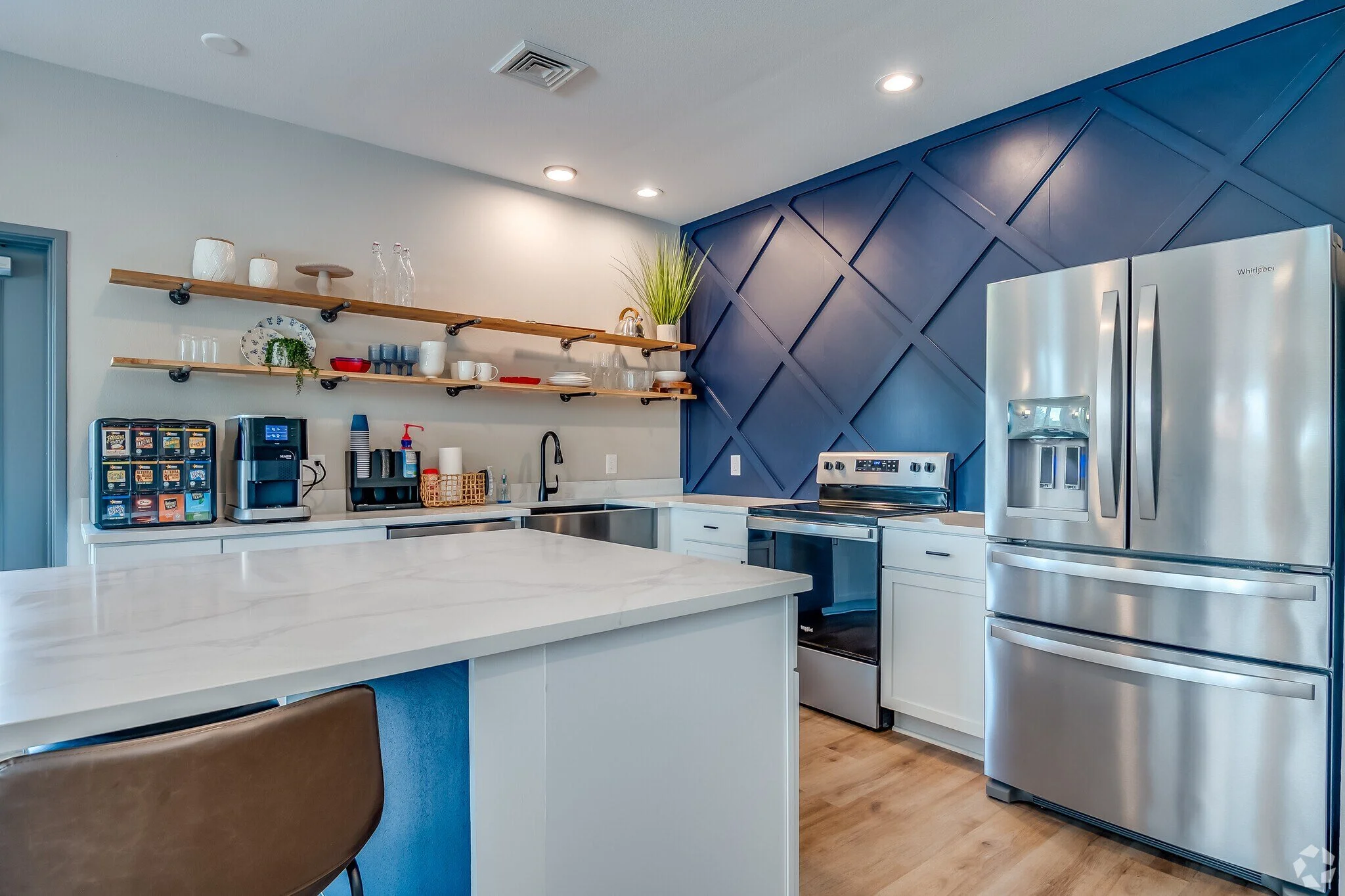 Harbor Estates community kitchen