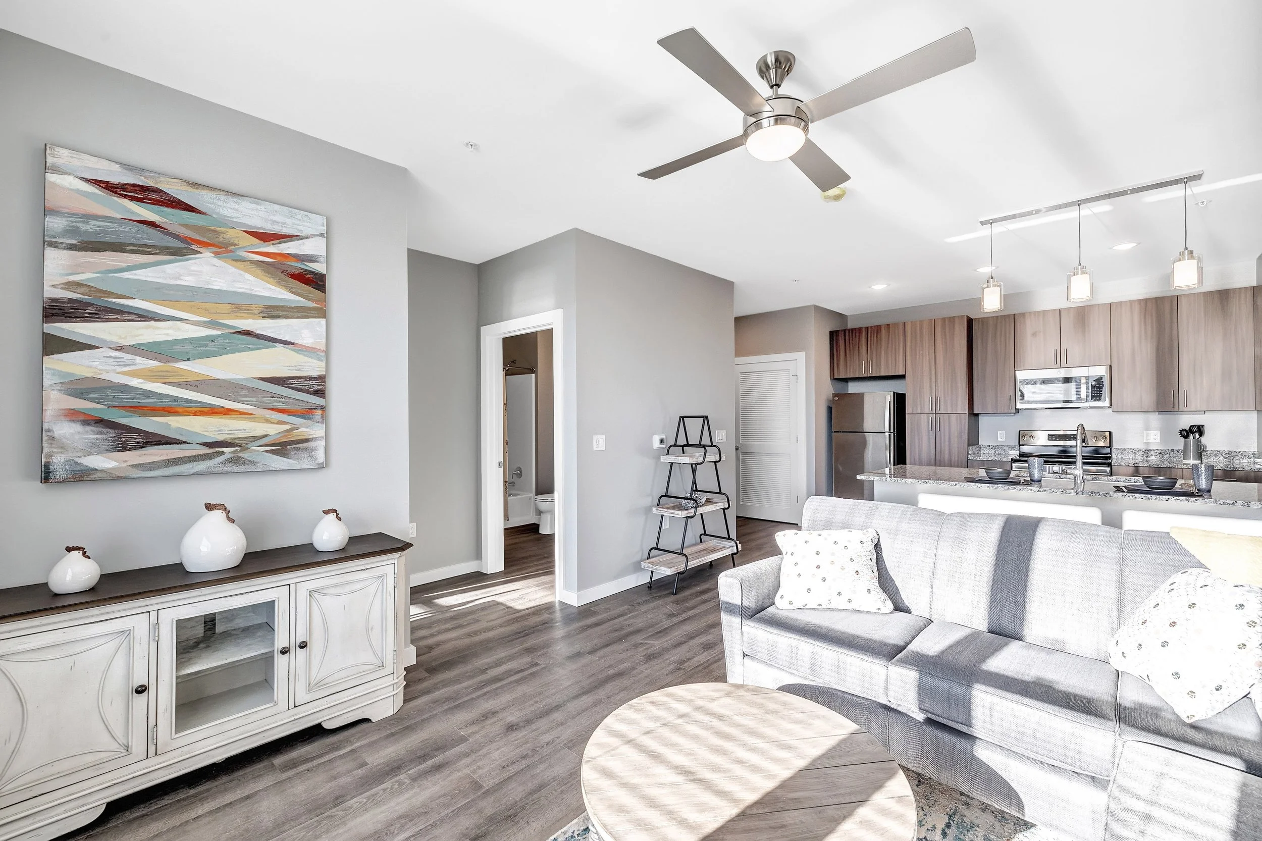 The Corridor living area