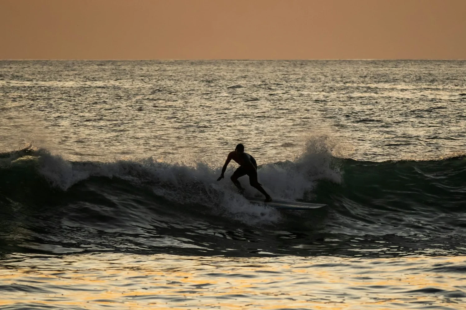 a surfer riding a wave