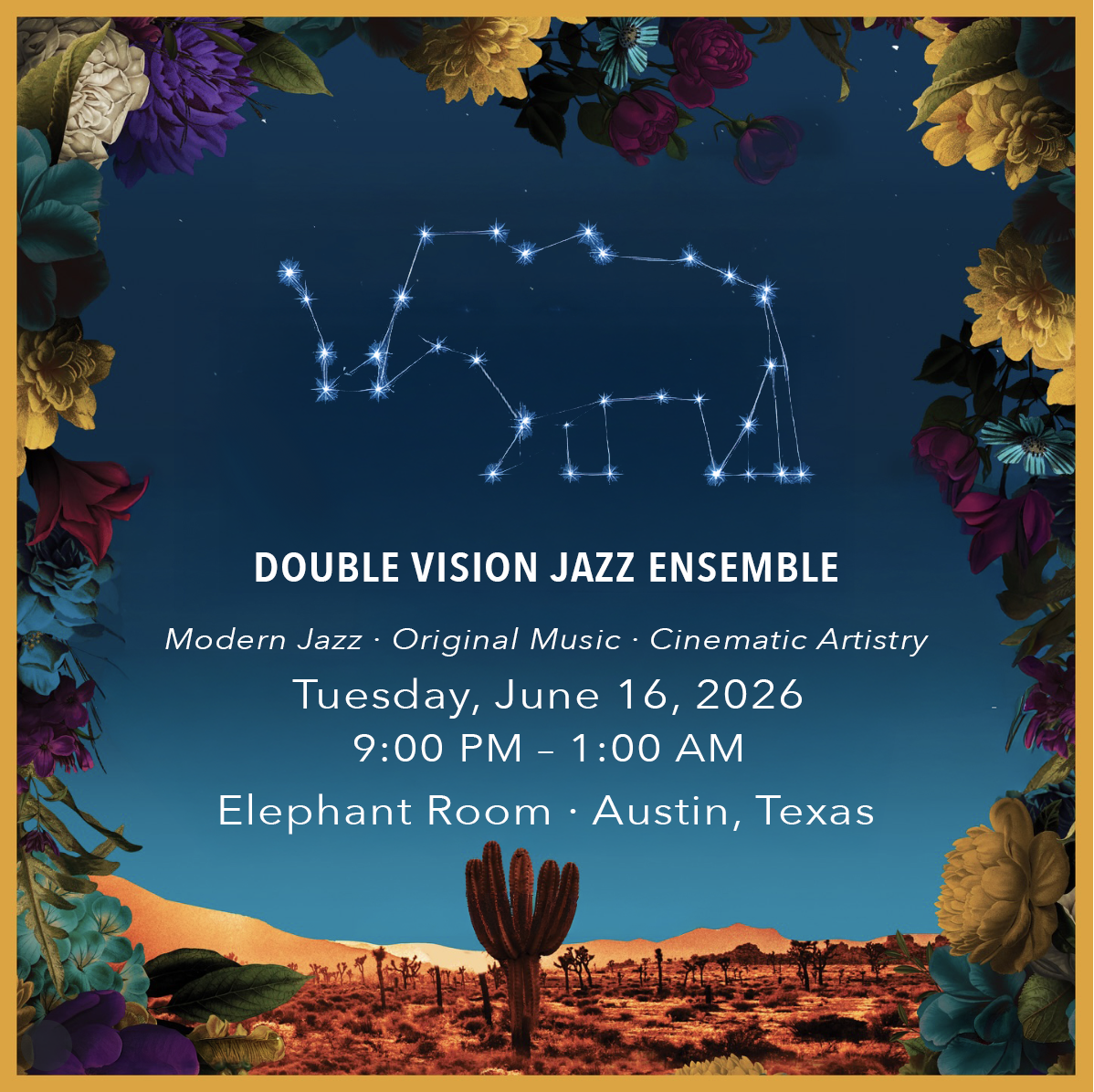 Double Vision Jazz Ensemble returns to the Elephant Room in