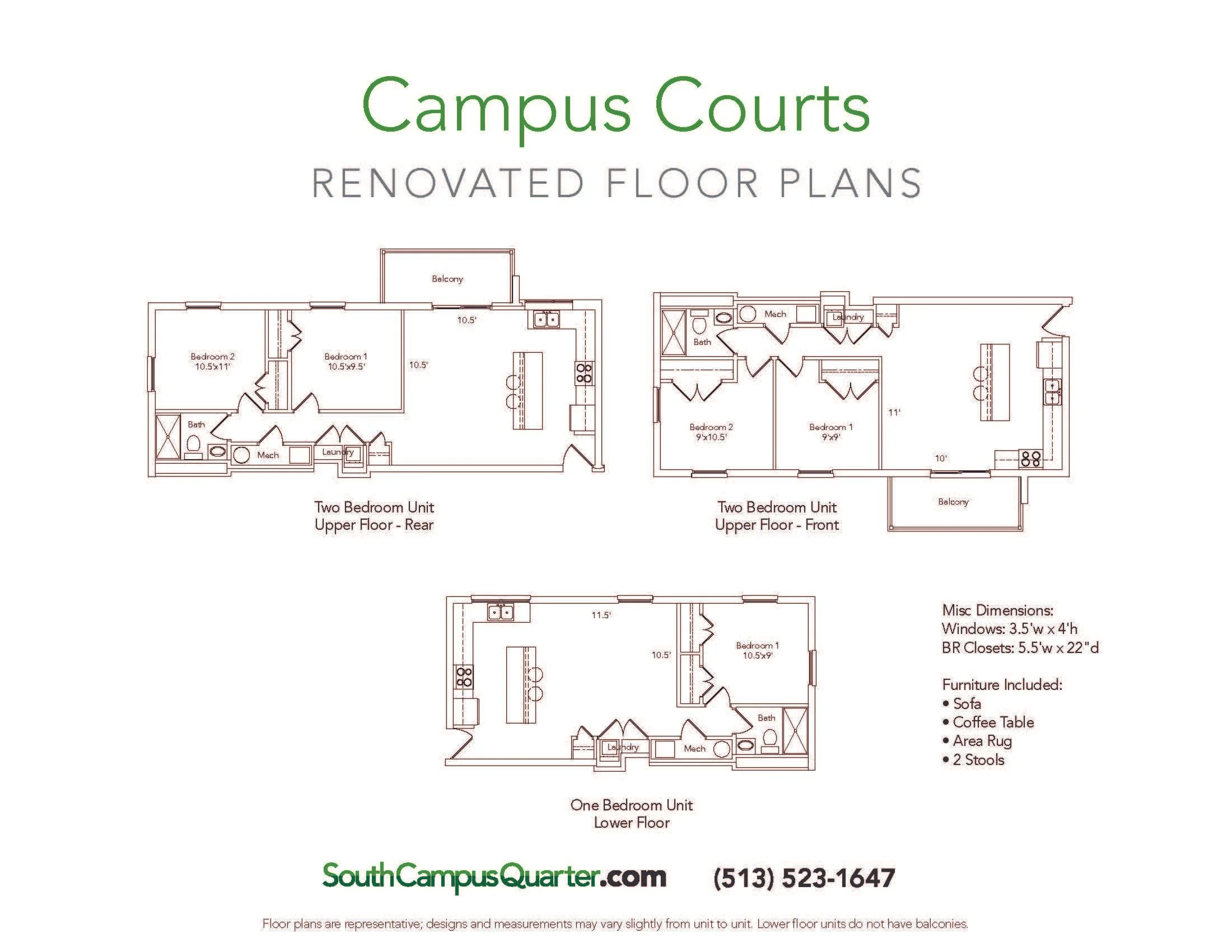 Campus Courts floor plan