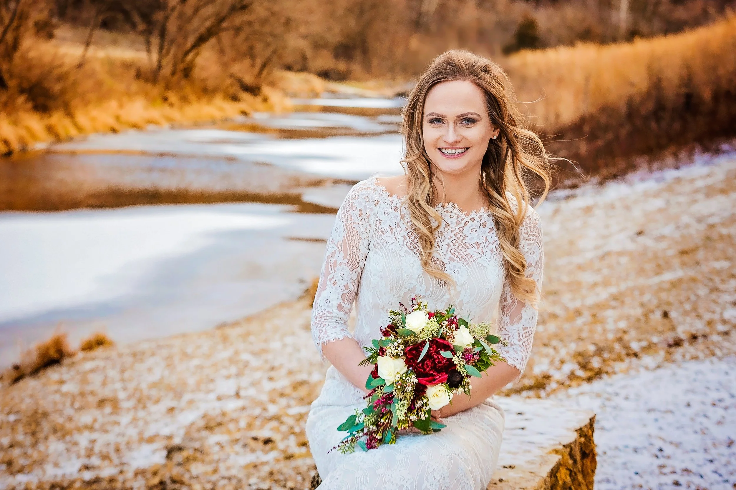 Soft editorial portrait with movement