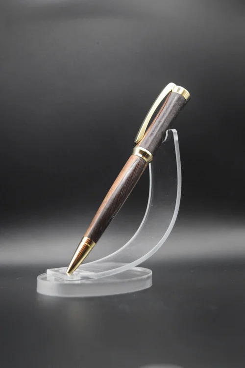 Walnut and Ebony Concave Pen