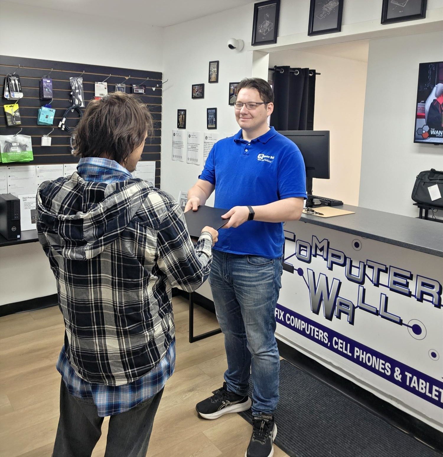 Walk into Computer Wall