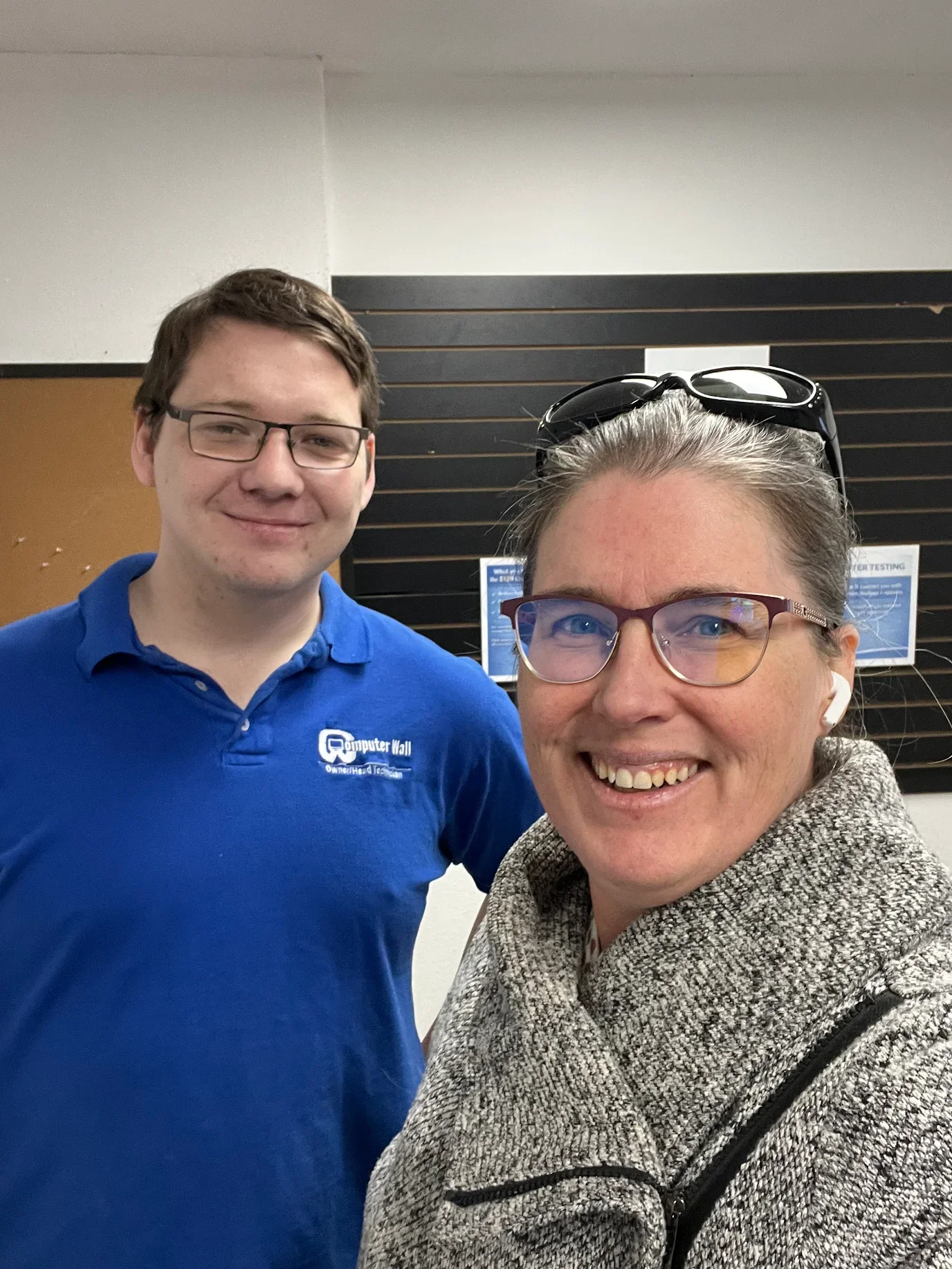 Erin Kerr, Computer Wall Customer