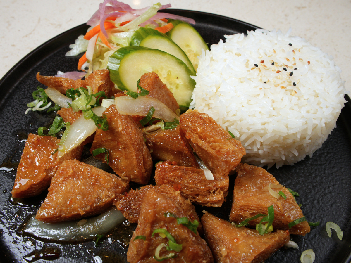 Caramelized Sparerib Rice Plate