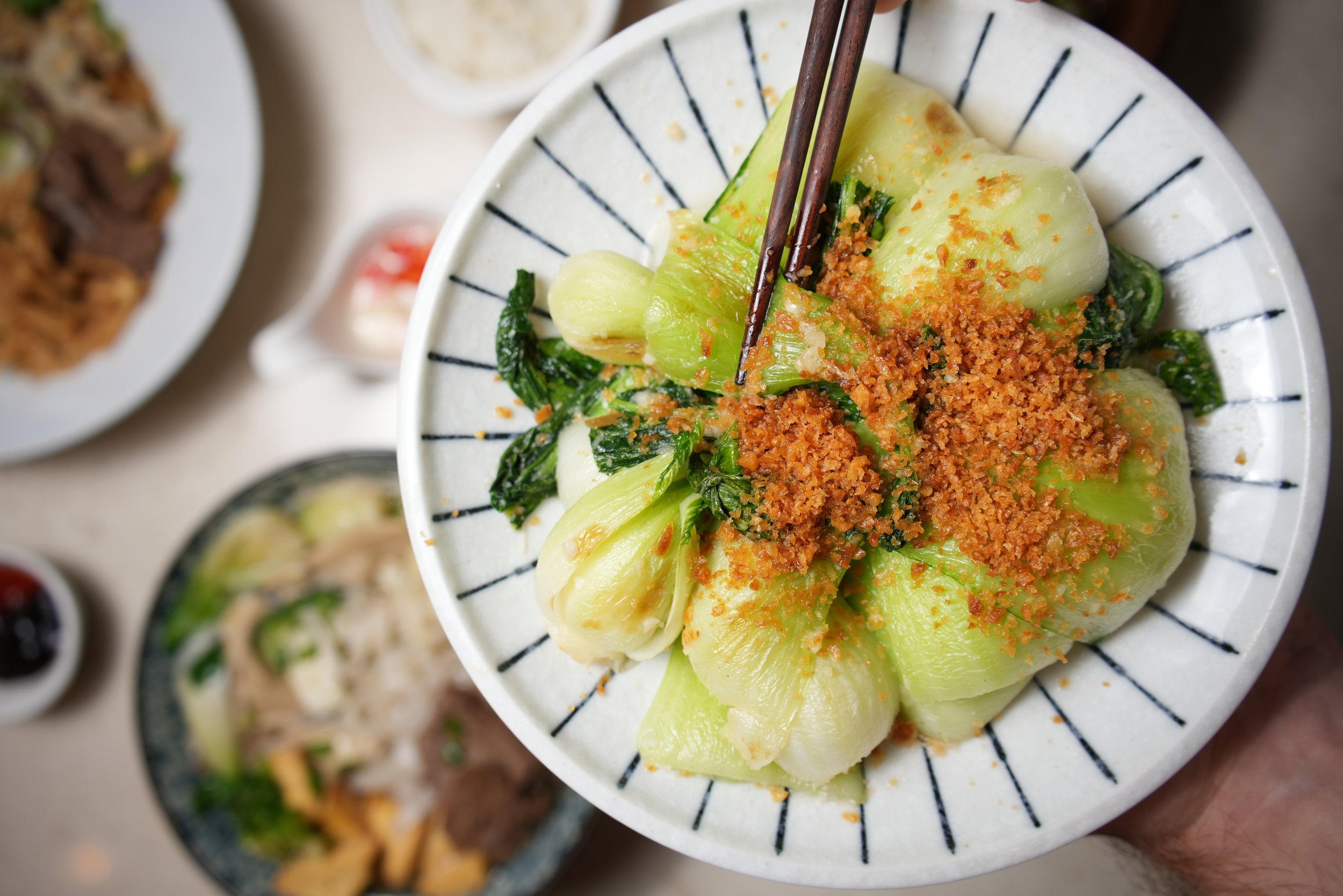 Bok Choy with Garlic - GF*