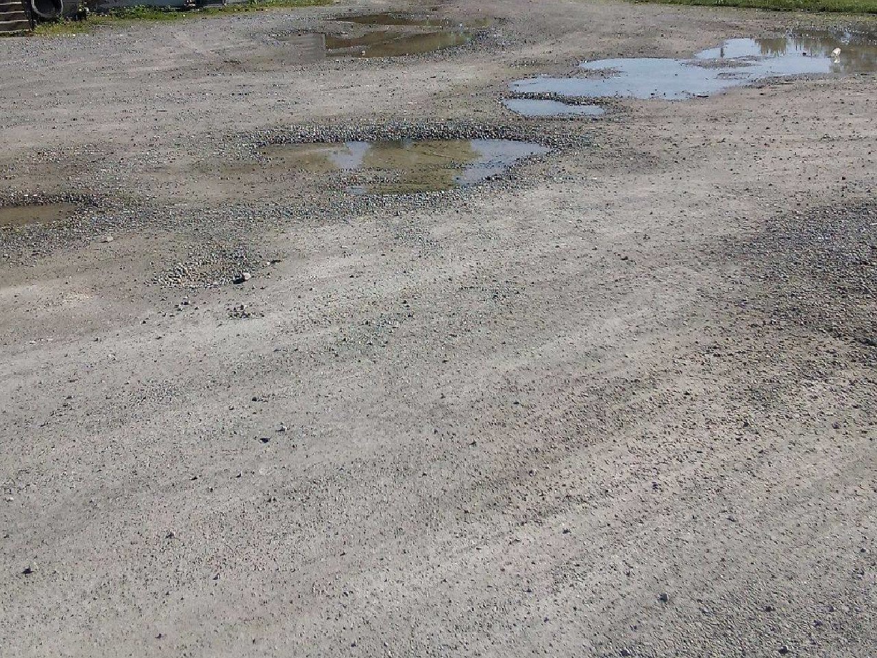 Before Gravel Restoration