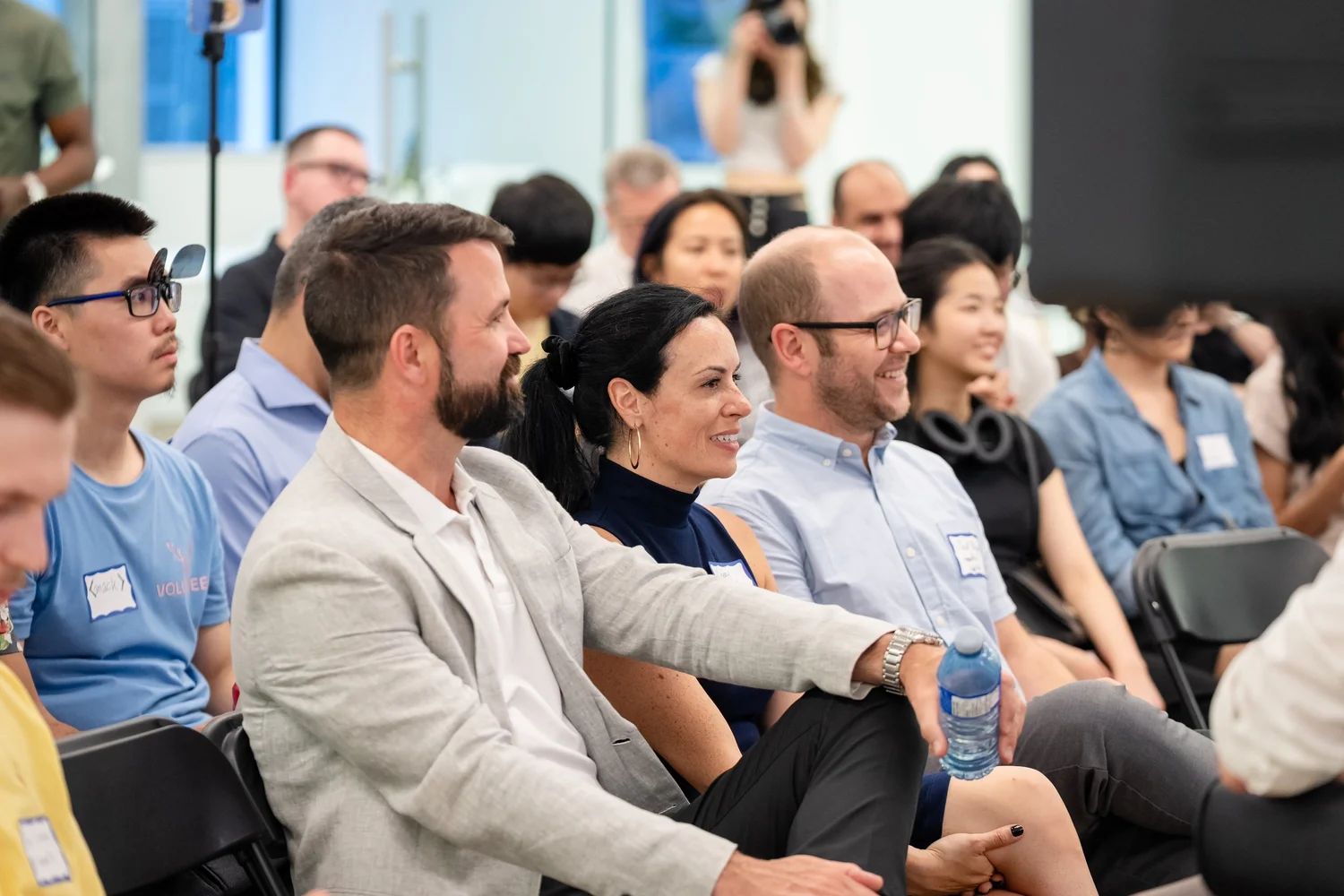 Panel audience at Toronto Tech Week, photographed by Uptown Media