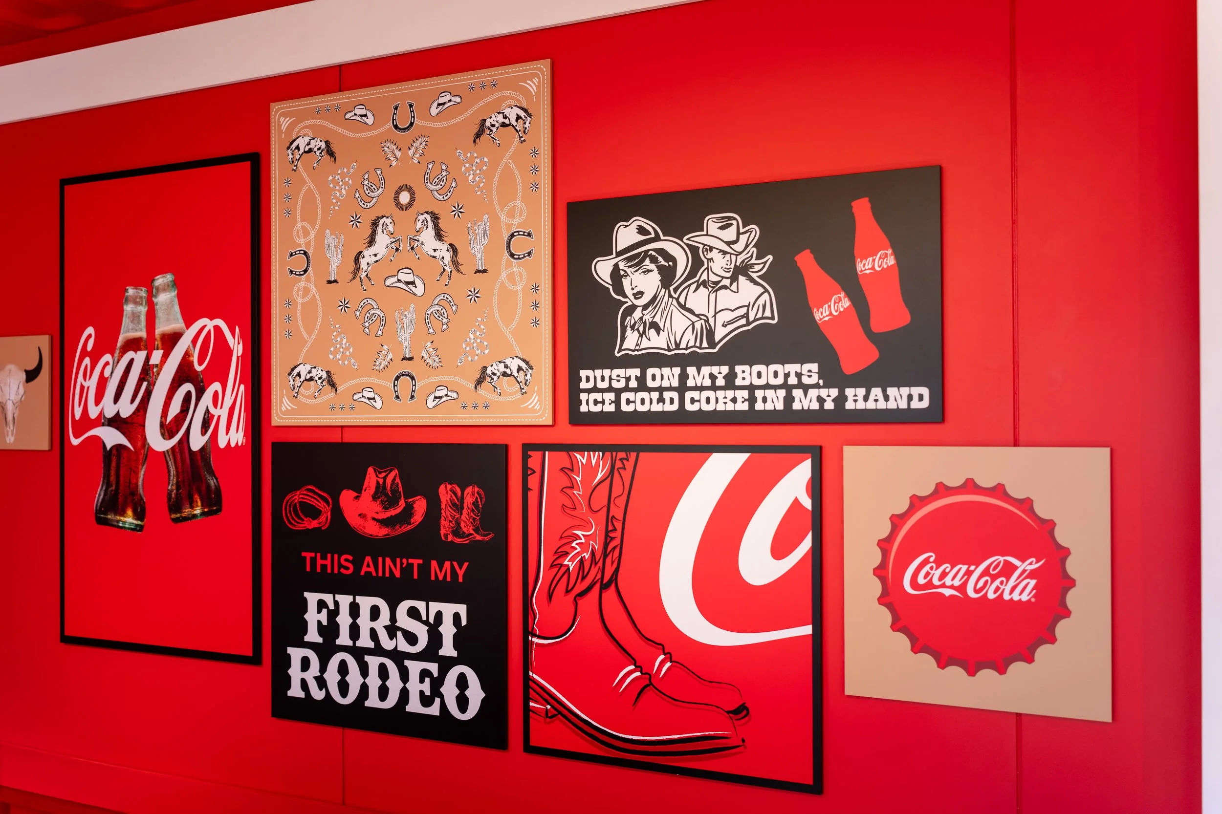 Coca-Cola Stampede activation photography — atmospheric event frame