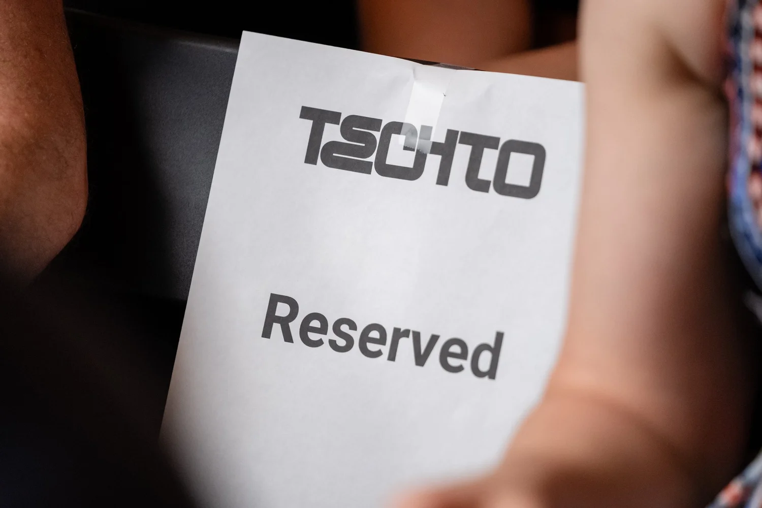 Reserved seating at Toronto Tech Week, photographed by Uptown Media