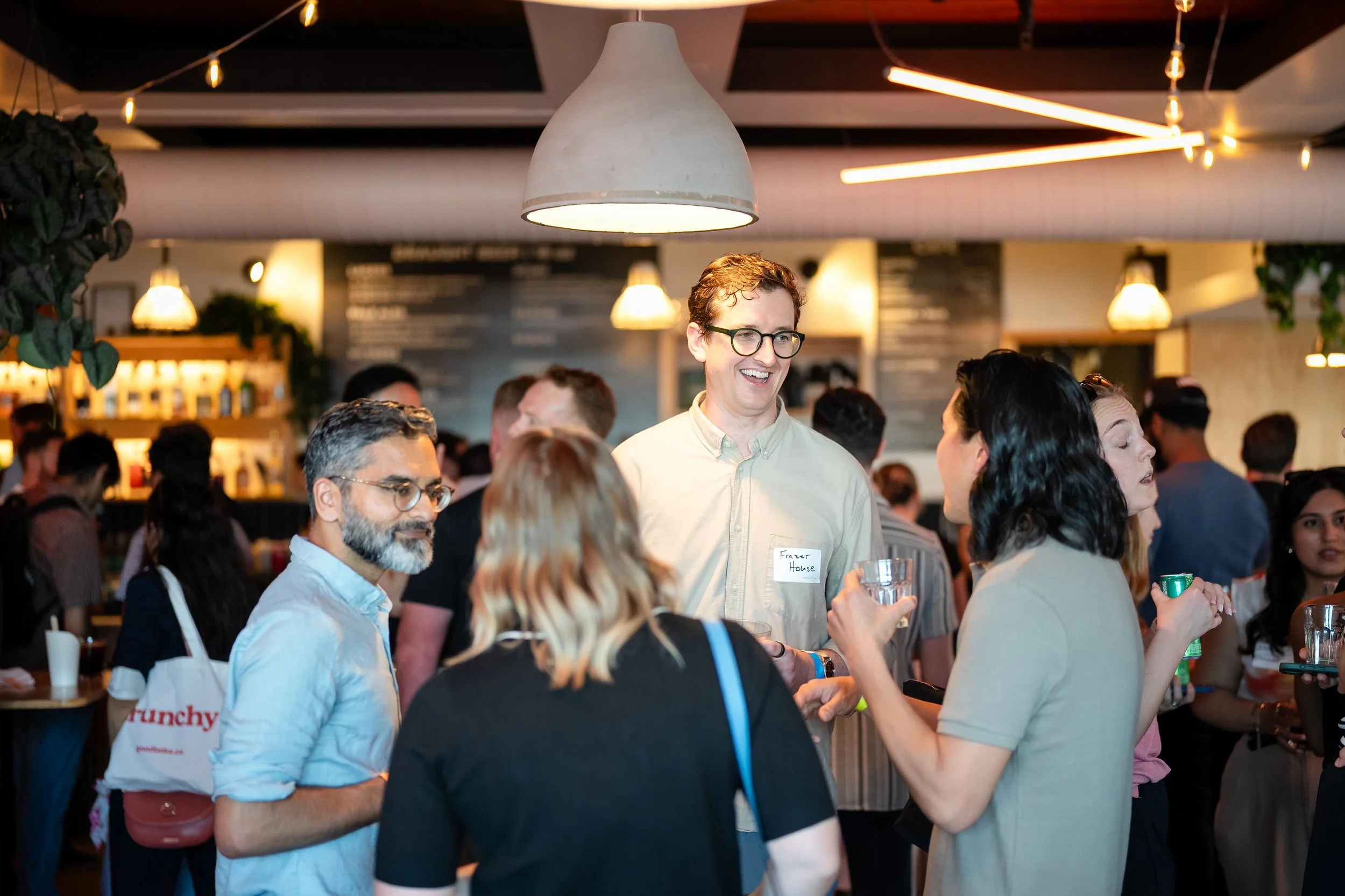 Evening reception at Toronto Tech Week, photographed by Uptown Media