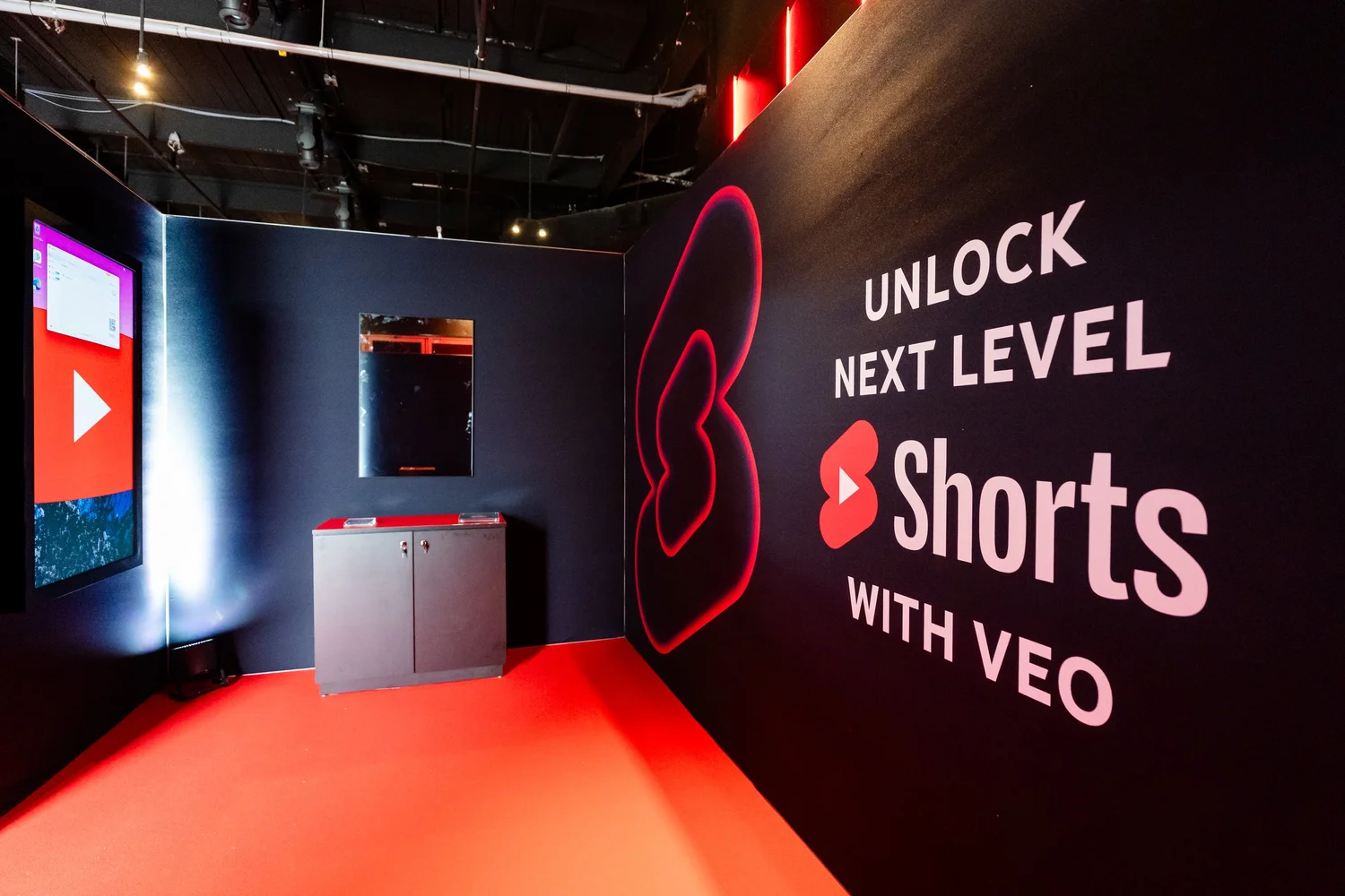 Shorts activation at YouTube Features 2025, photographed by Uptown Media