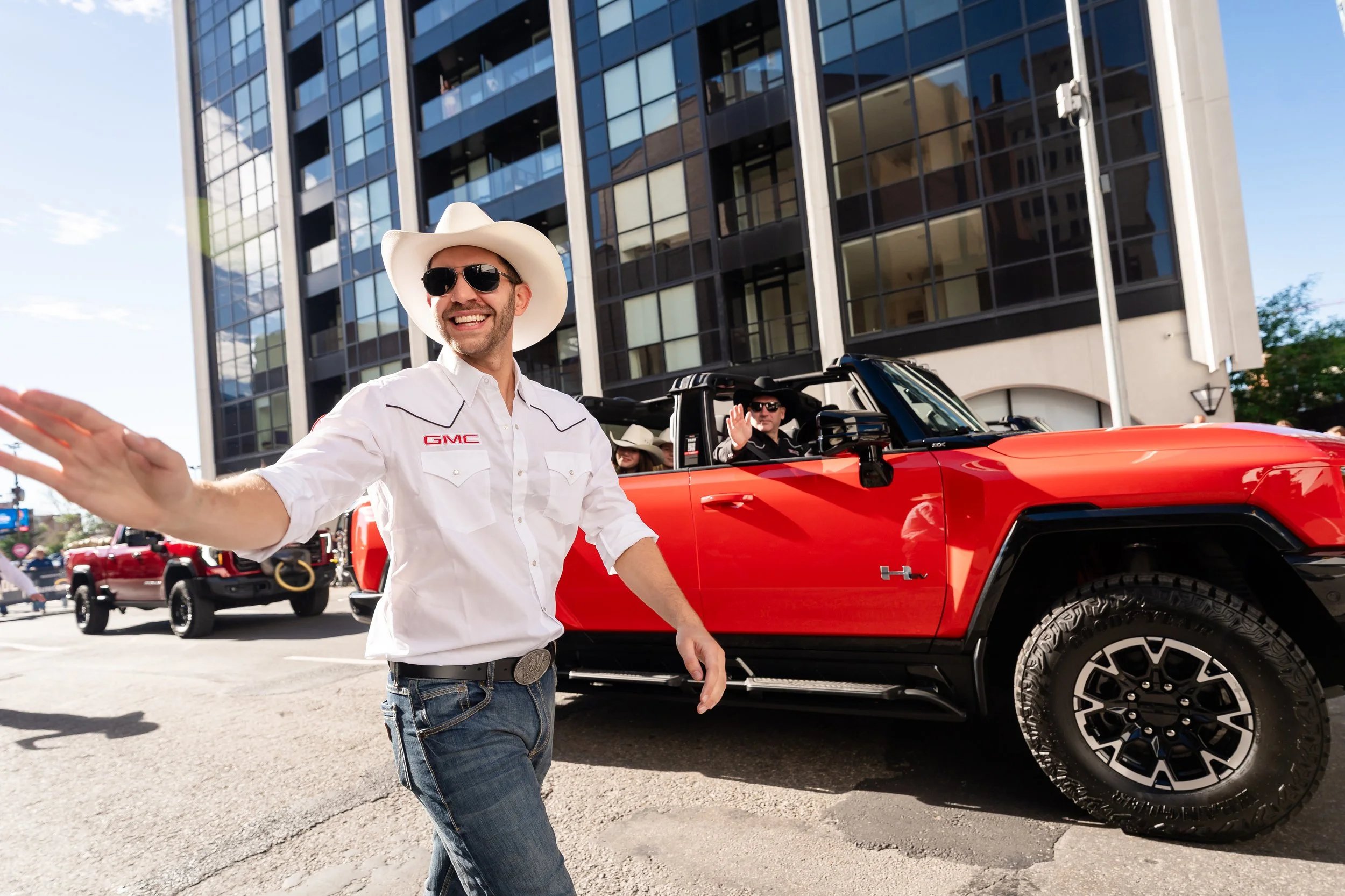 GMC Stampede brand activation photography — atmospheric event frame