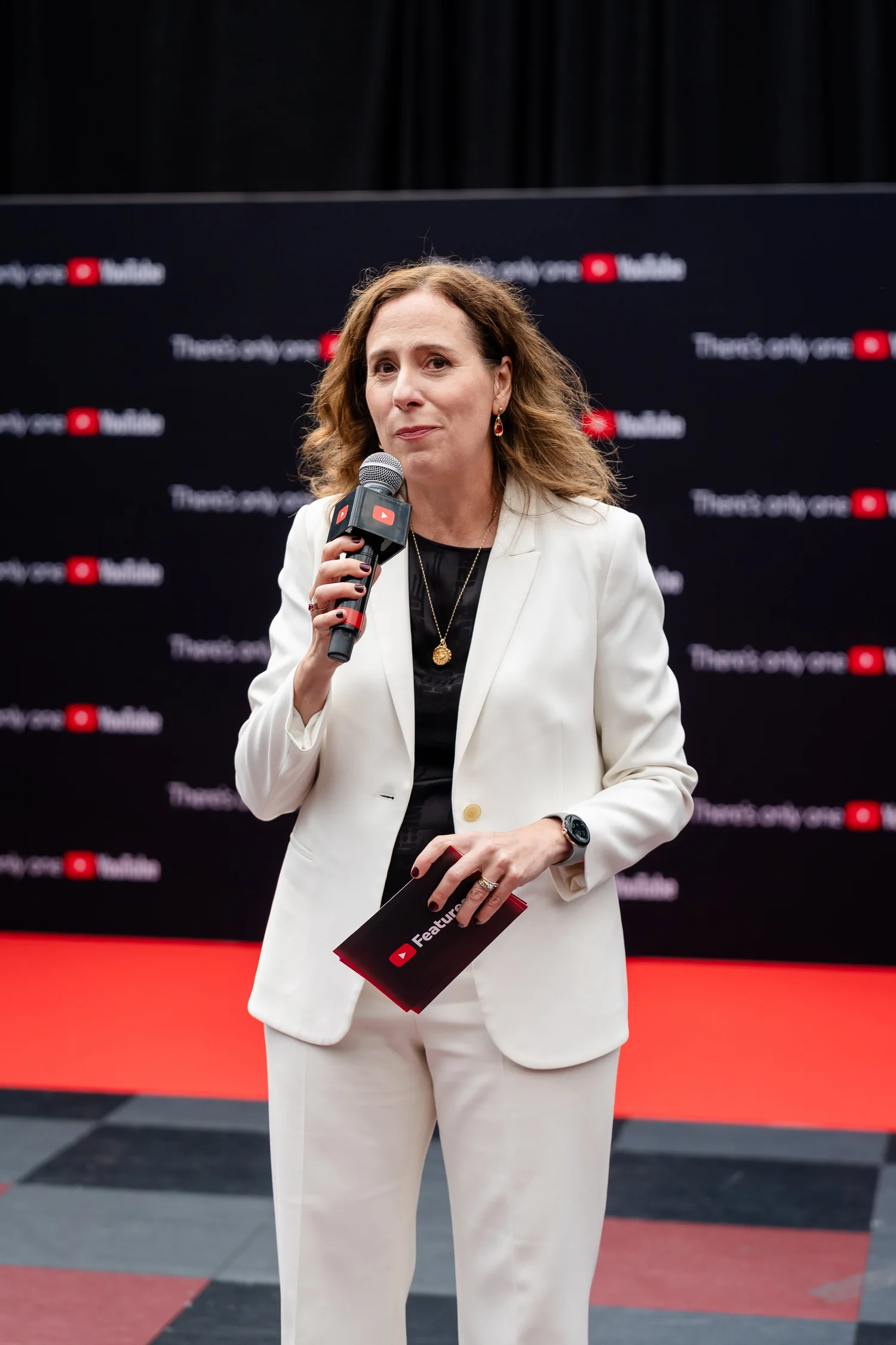 Speaker welcome at YouTube Features 2025, photographed by Uptown Media