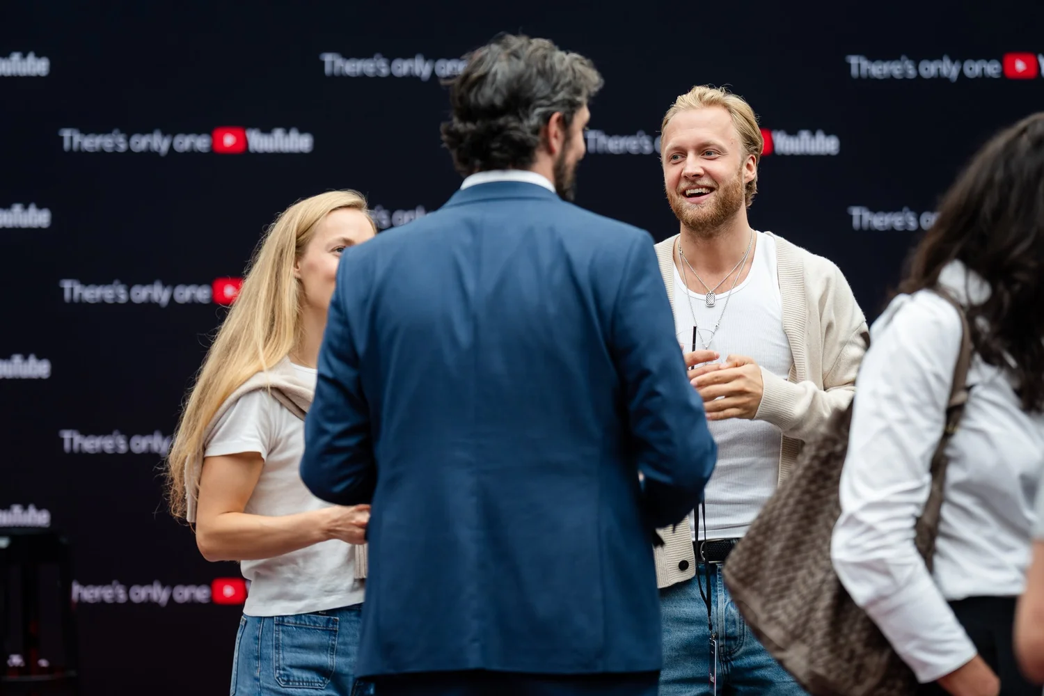 Guest conversation at YouTube Features 2025, photographed by Uptown Media