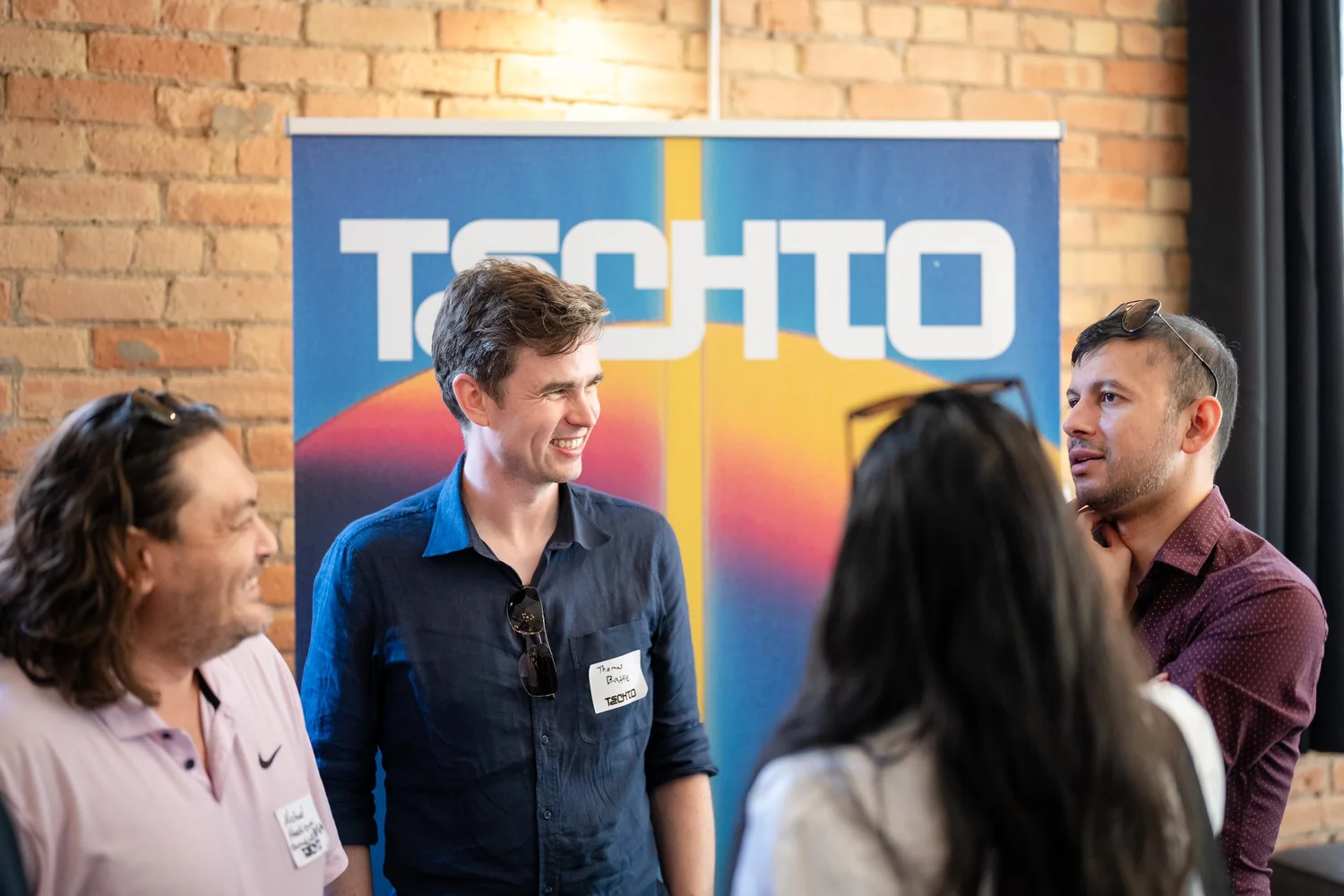 Techto networking at Toronto Tech Week, photographed by Uptown Media