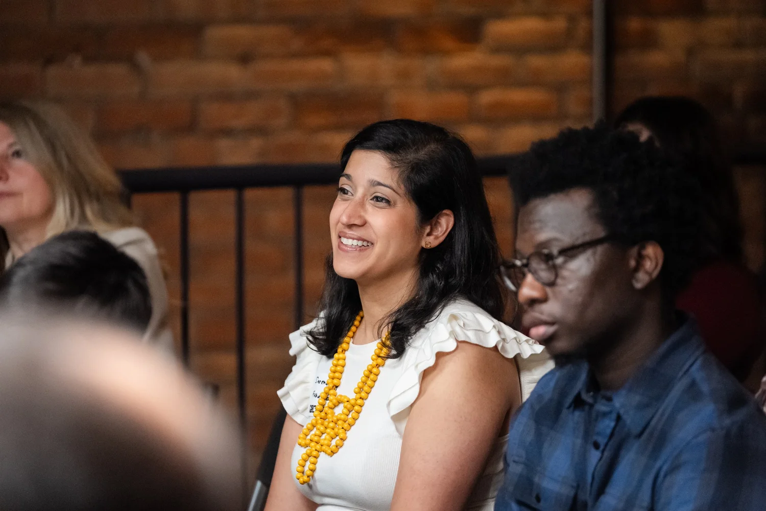 Audience reaction at Toronto Tech Week, photographed by Uptown Media