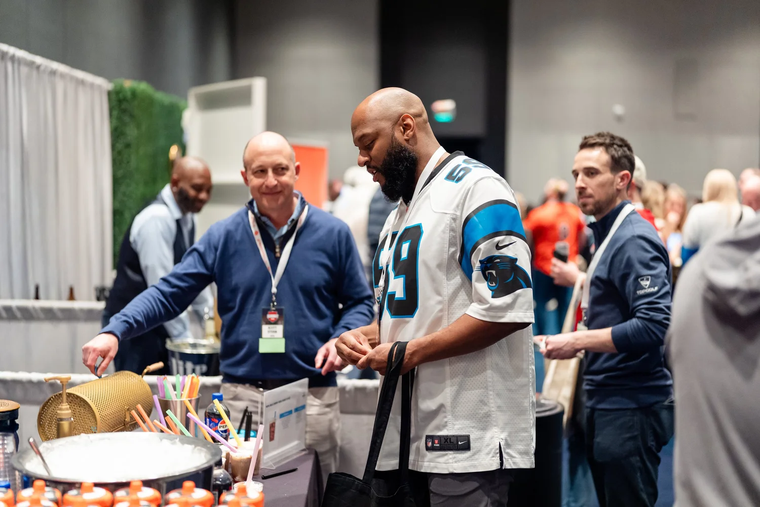 Hands on activity at Topgolf Maker 2026, photographed by Uptown Media