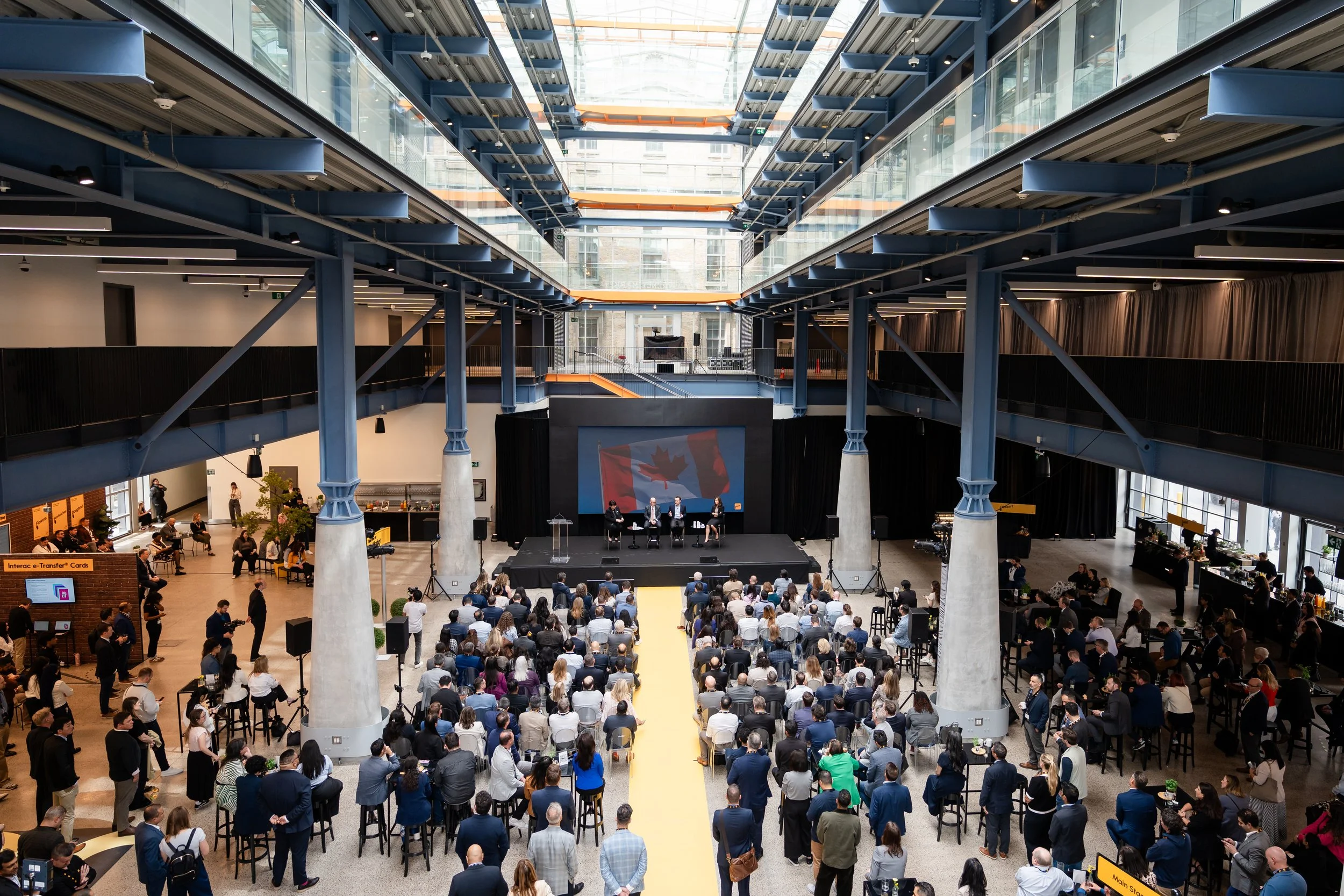 Interac brand experience event photography — hero image