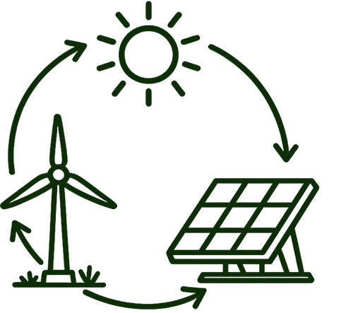 Renewable Energy Icon