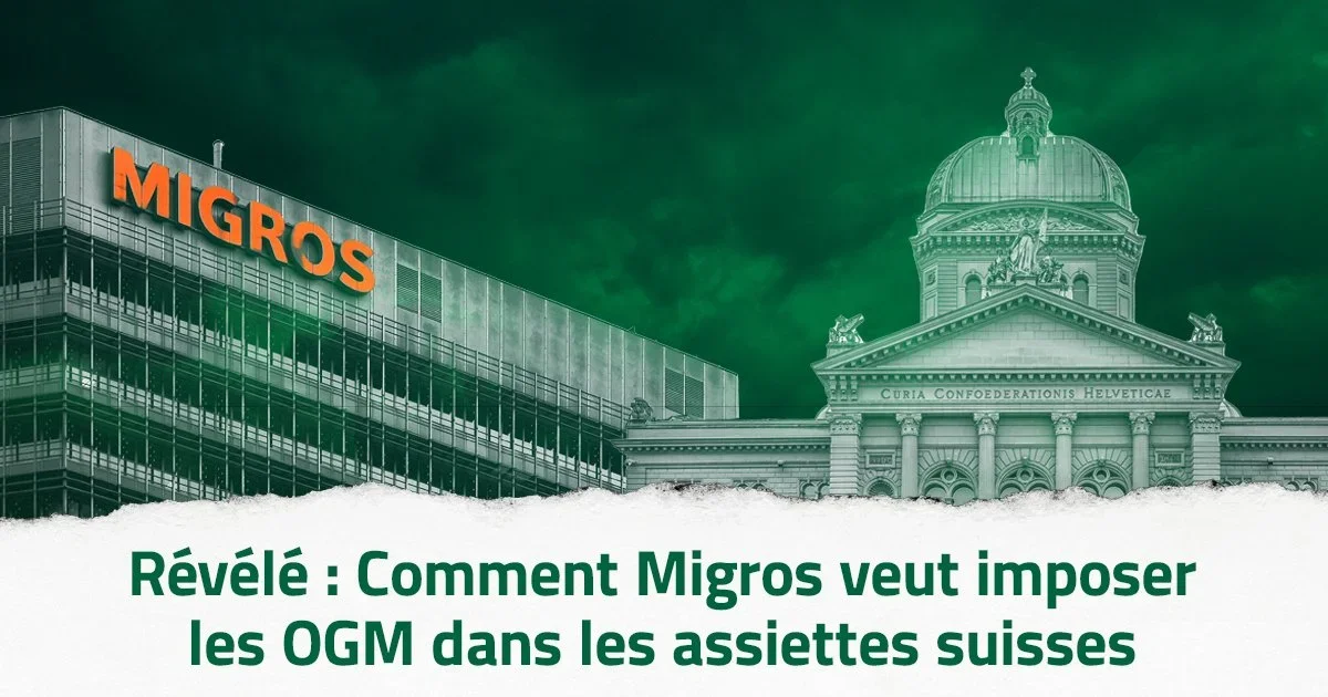 Révélation : Migros veut introduire le génie génétique dans les assiettes suisses