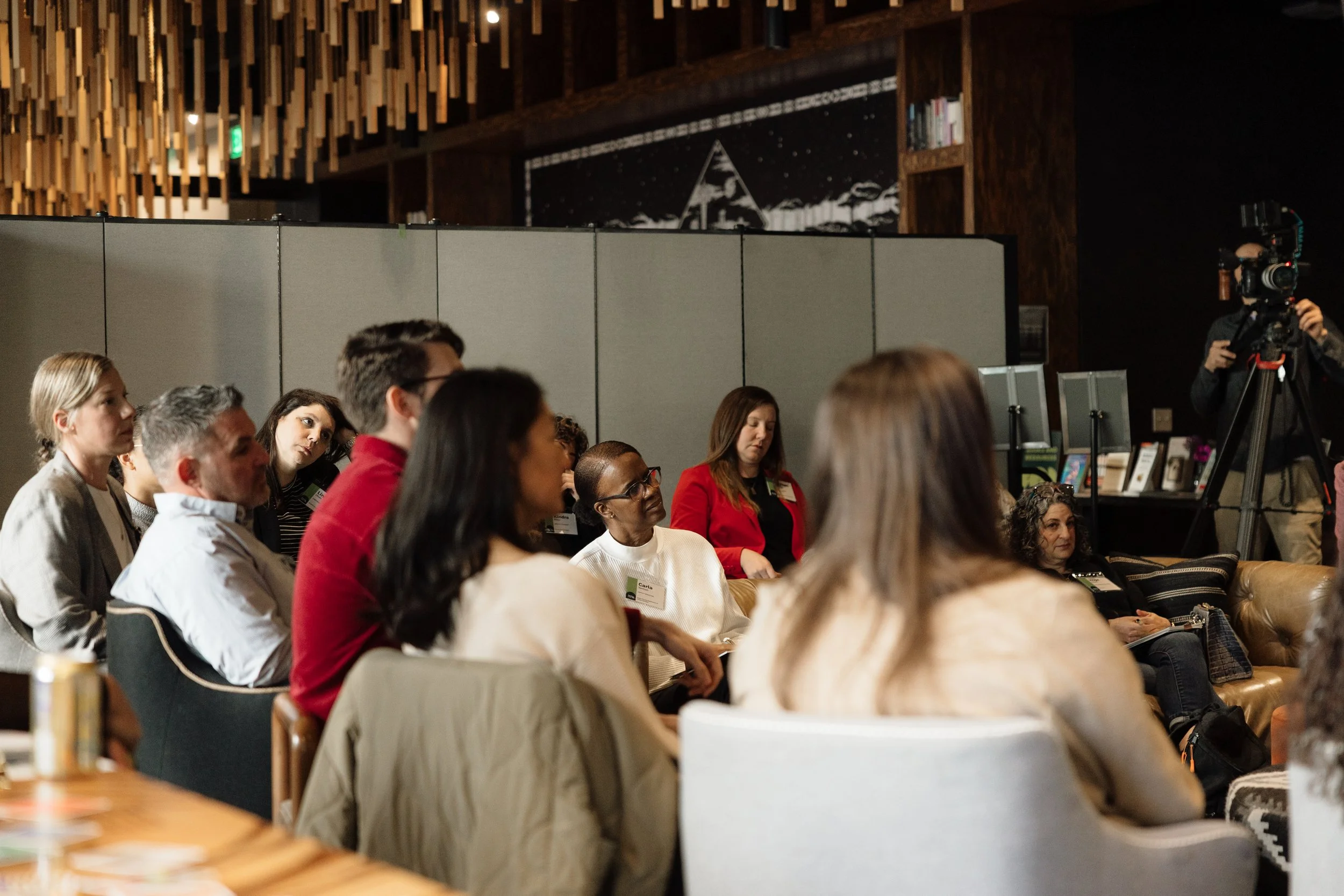 Leaders gathered at a Henley Leadership Group session