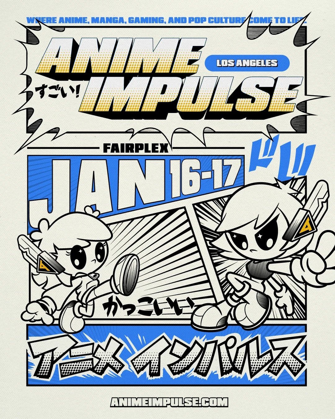 Anime Impulse Los Angeles 2027 Poster