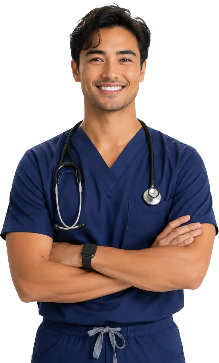 Nurse using Ollivate