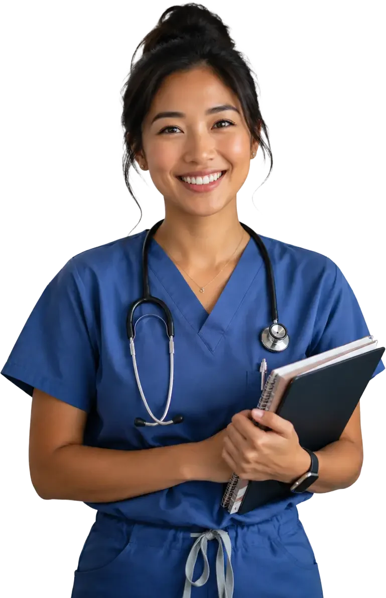 Nurse using Ollivate