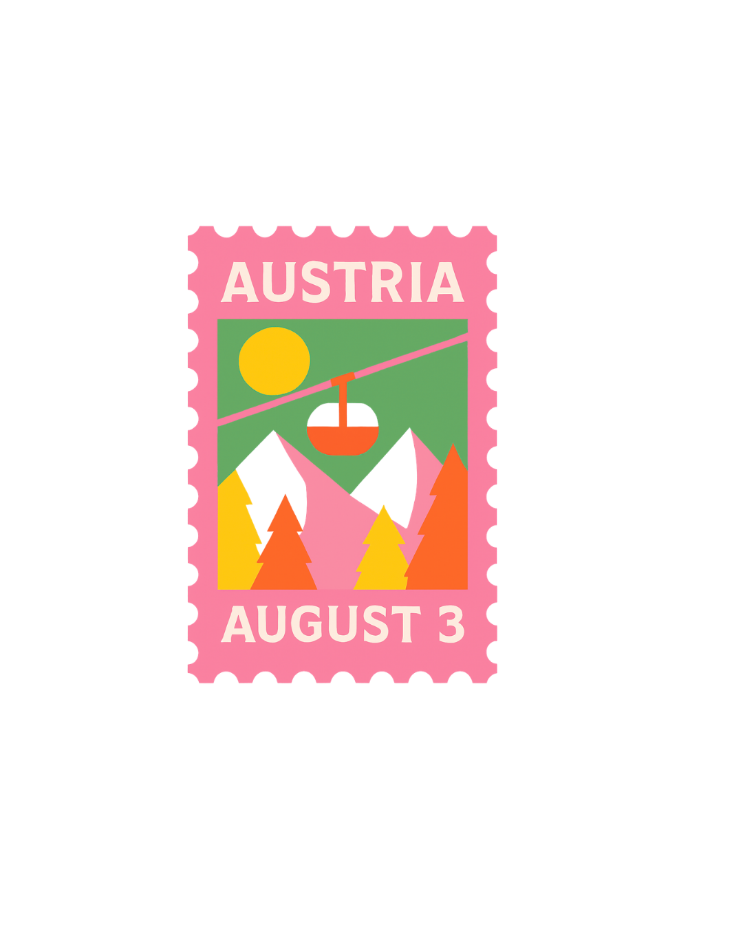 Austria stamp