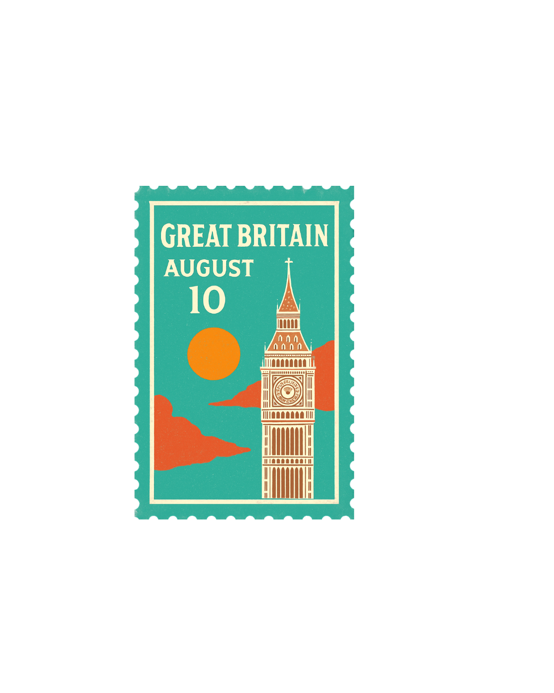 Great Britain stamp