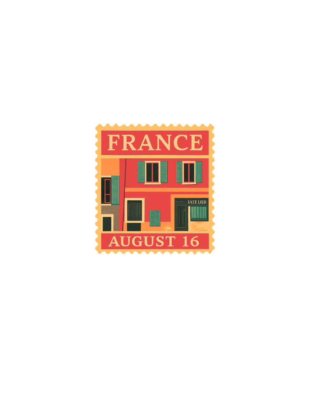 France stamp