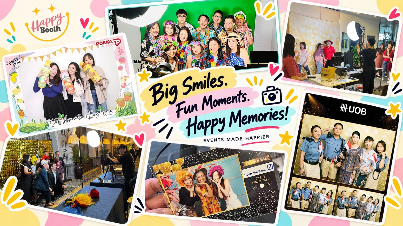 Happy Booth Singapore — Big Smiles, Fun Moments, Happy Memories