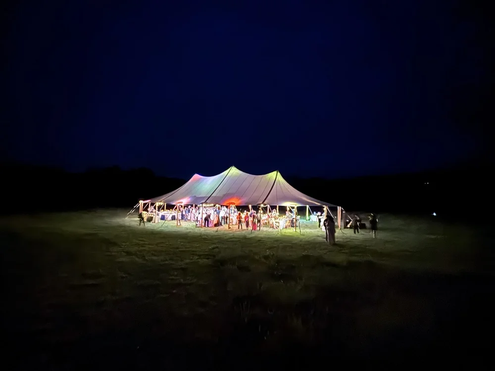 Tented wedding planned by Danielle McFarland