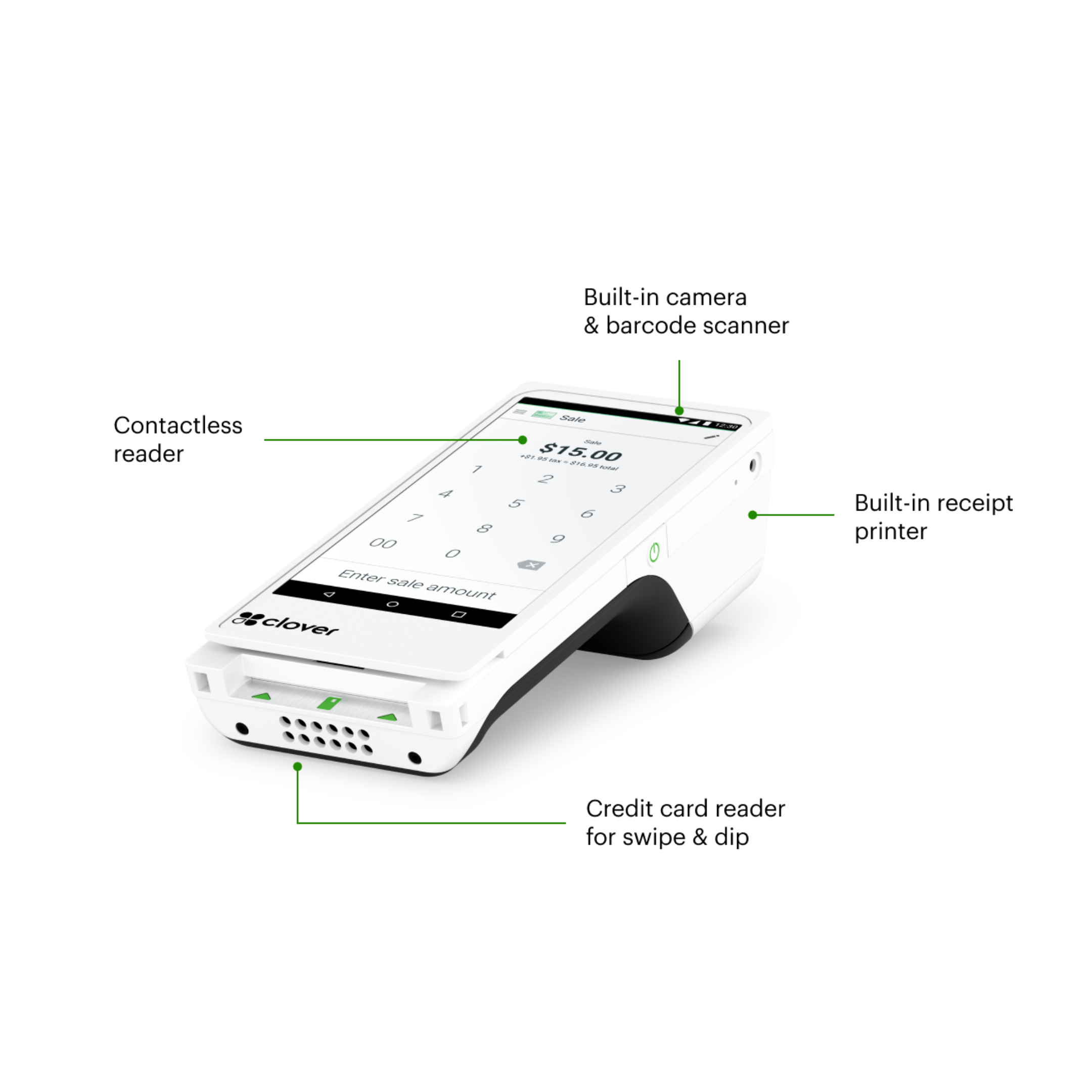 Clover Flex Gen 4 technical specifications