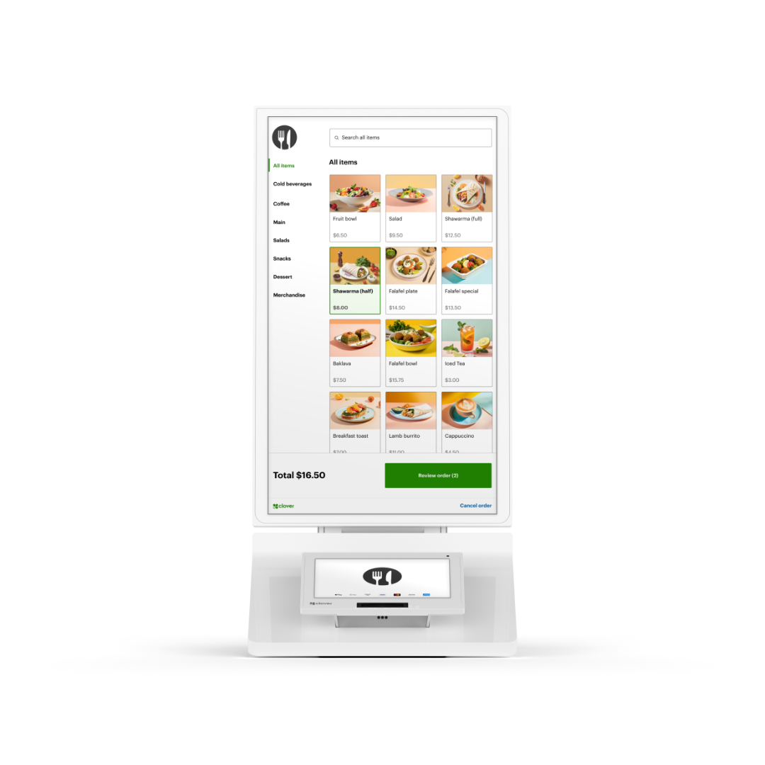 Clover Kiosk self-service ordering system