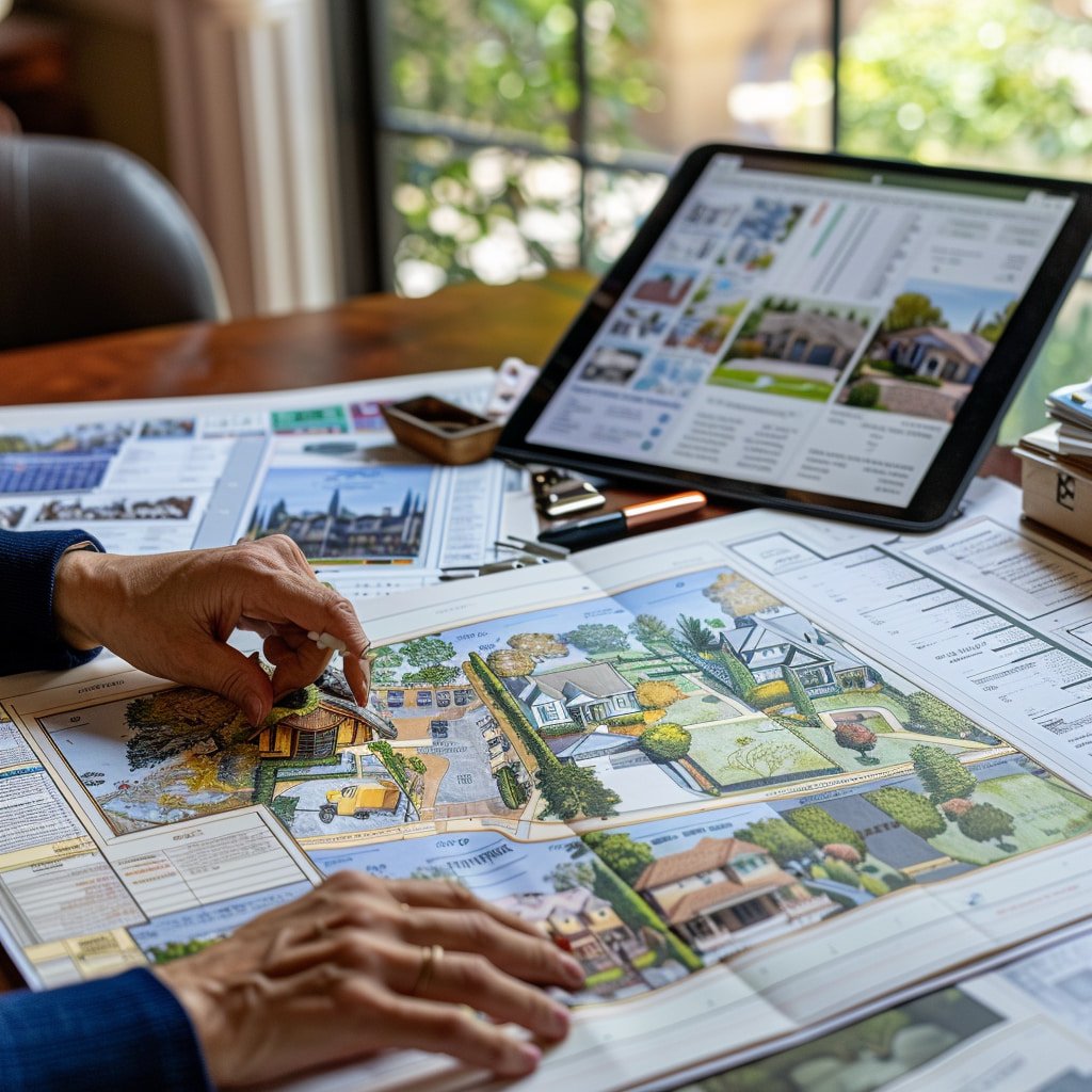 Pasadena home appraisal explainer image showing micro-market maps, valuation overlays, and residential comps for neighborhoods like Bungalow Heaven, Madison Heights, Linda Vista, and San Rafael.