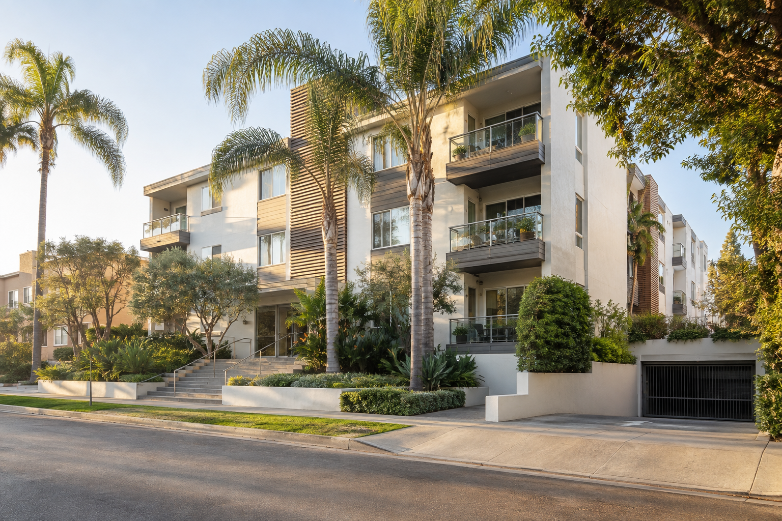 Santa Monica mixed-use commercial property with retail frontage